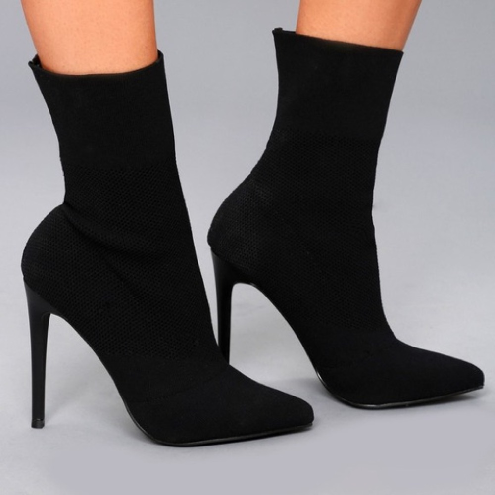 Steve Madden Black Ankle Boots